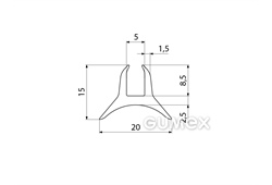 SILIKONPROFILE H-FORM